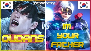 Tekken 8 🔥 ImYourFather (Lee Chaolan) Vs Qudans (Devil Jin) 🔥 Ranked Matches