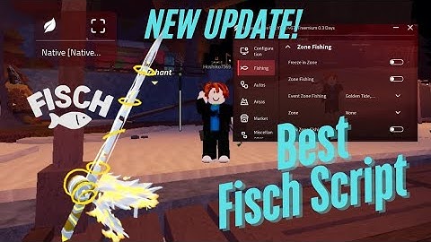 Fisch Script [EVENT] GOLDEN TIDES UPDATE | Native Hub | Auto Fish, Auto Algae & Auto Megalodon