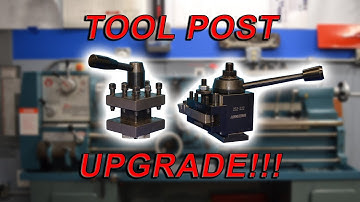 Accusize quick change tool post install on an ENCO 1340