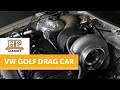 VW Golf Drag Car makes 1015HP on Dyno | SPB Racing, Germany