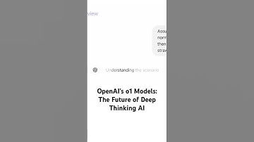 OpenAI’s o1 Models: The Future of Deep Thinking AI 🤖 #shorts