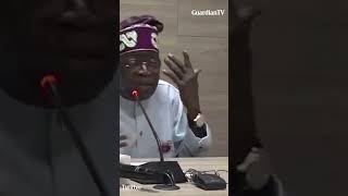 TINUBU 'Social Media abuse my life and gives me high blood pressure #youtubeshorts #tinubu