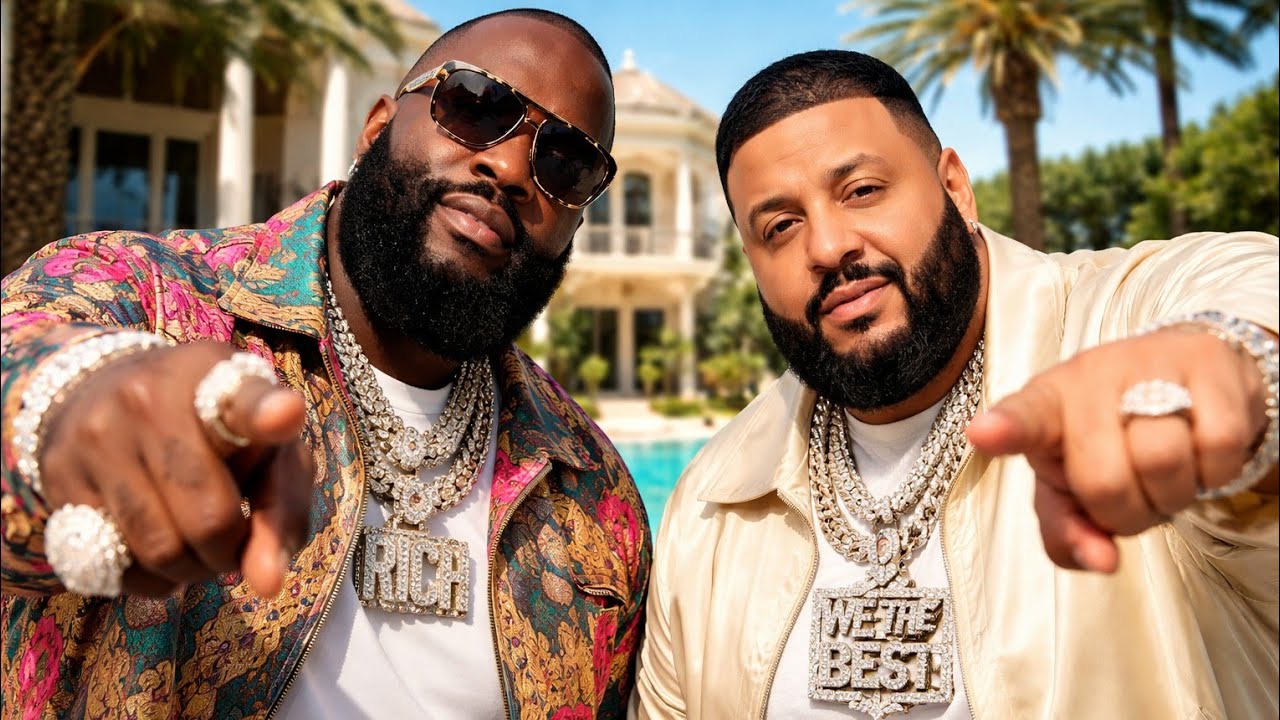 Rick Ross ft DJ Khaled — God Did It Again ( Music Lyrics Video)