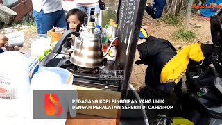 Ngopi di pinggir jalan, Serasa Ngopi di Cafe