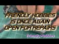 Rc repair now available at friendly hobbies
