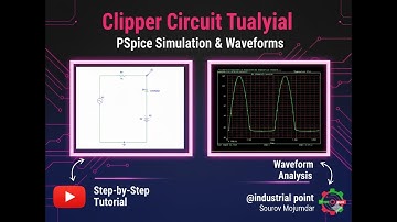 #@industrial point| Clipper Circuit Simulation in PSpice | Waveform Clipping & Limiting Tutorial|