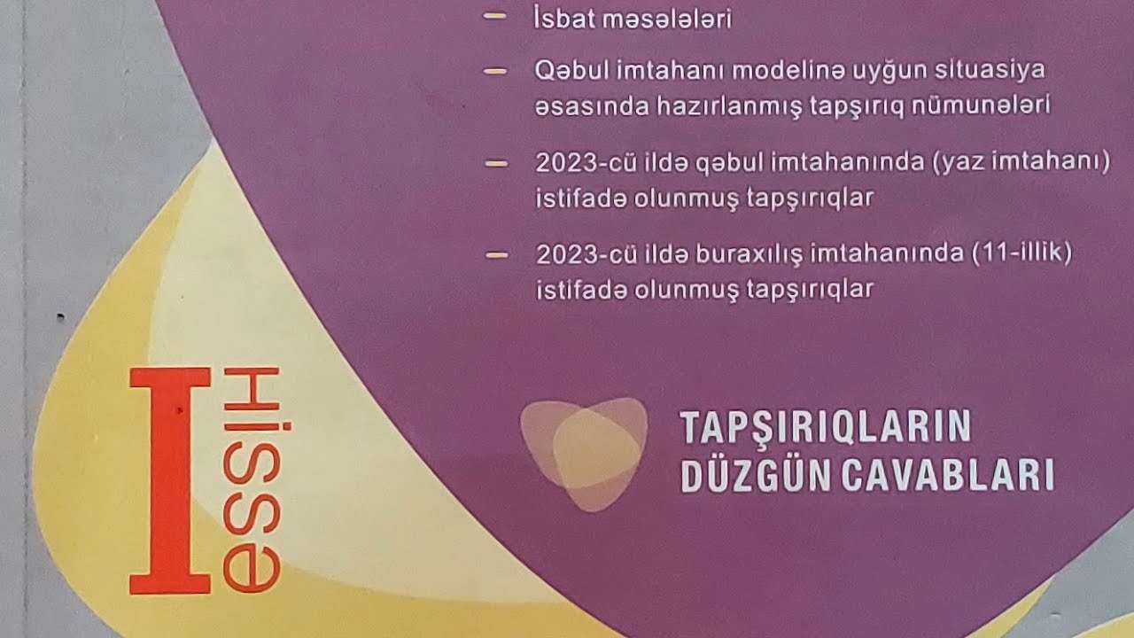 (63-85)Kəsrlərin ixtisarı.İfadələrin sadələşdirilməsi və əbədi qiymətinin tapılması Test toplusu2023