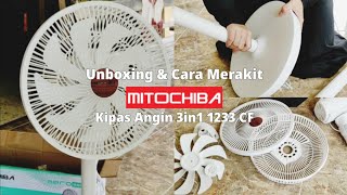 Unboxing & How to Assemble the Mitochiba 1233 CF 3in1 Fan | All-White Aesthetic Fan