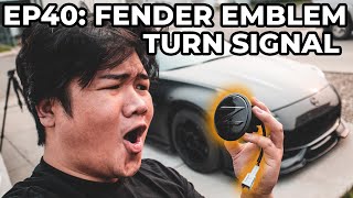 Making The 370z Fender Emblem FUNCTIONAL | Sequential Turn Signal