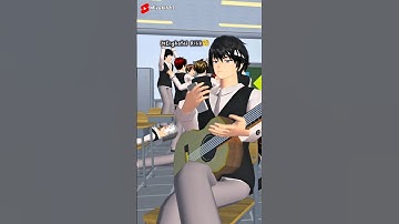 Thumbnail of Ketika Jam kosong di kelas🗿ib:  di sound🙏 #sakuraschoolsimulator #sakura #sss #sakuraschool #shorts