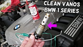 BMW 1 SERIES HOW TO CLEAN VANOS SOLENOID BMW E81 E82 E87 E88 F20 F21