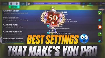 🔥 SECRET SETTINGS PRO PLAYERS USE in FC Mobile! 😱 (Become UNSTOPPABLE) #fifamobile #fifa 