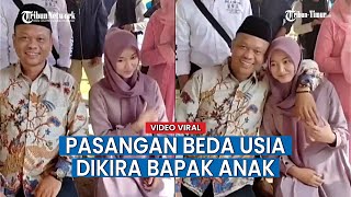 Viral Pasangan Beda Usia, Wanitanya Lebih Muda dan Pamer Keromantisan, Dikira Bapak Anak