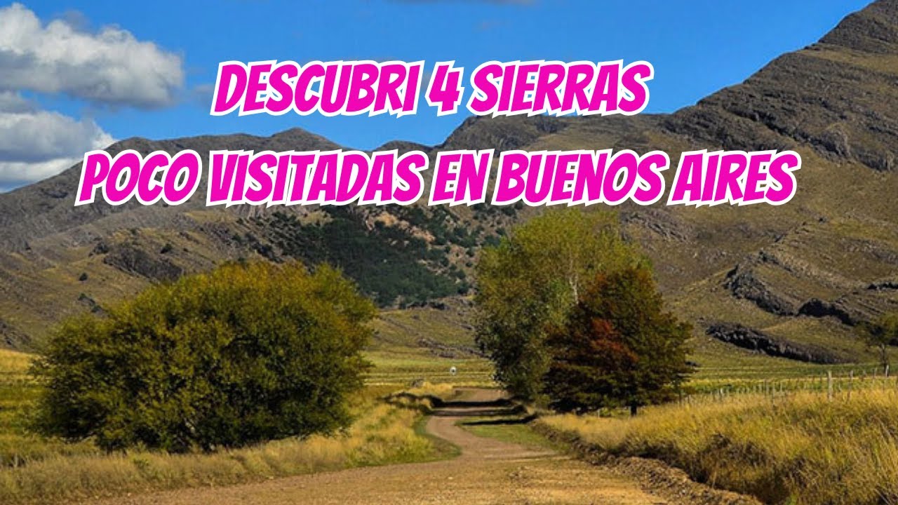 Descubri 4 sierras poco visitadas de Buenos Aires