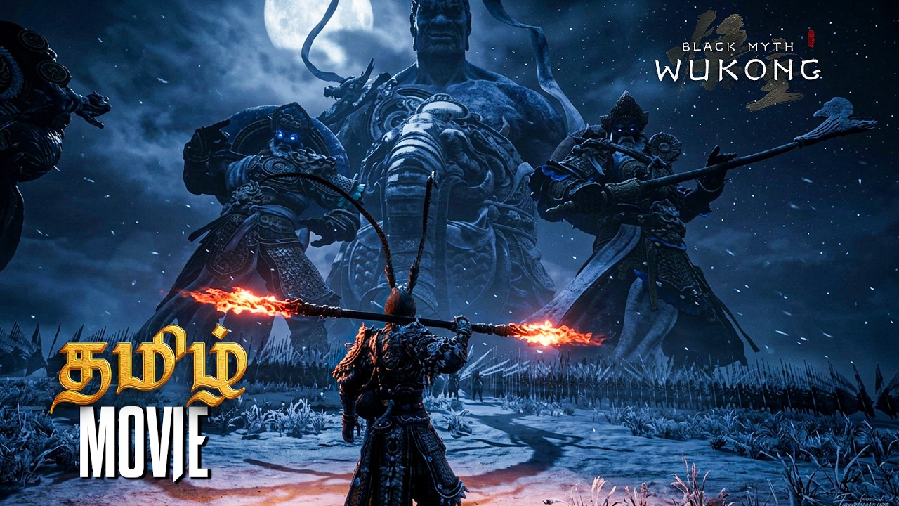 ⁣BLACK MYTH WUKONG Tamil Dub | Full Game Movie | PS5 4K | Part 1 | PlayBox Tamil