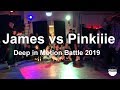 James vs pinkiiie  deep in motion battle 2019  semis