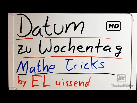 Video: Enthält durch das Datum?