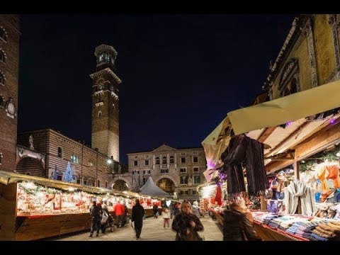 Mercatini Natale Verona.Verona Mercatini Di Natale 2019 Christkindlmktar Weihnachtsmar Christmas Markets Youtube
