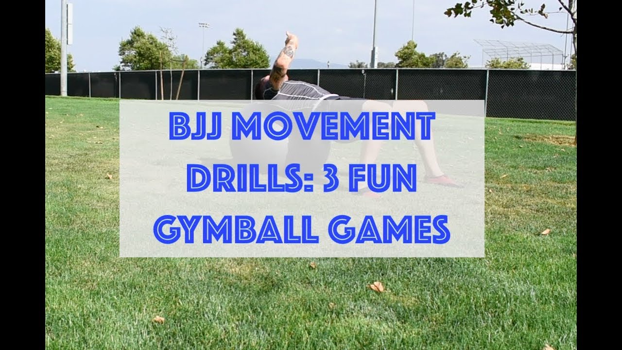 BJJ Solo Drills 3 gym ball exercises for better BJJ movement YouTube