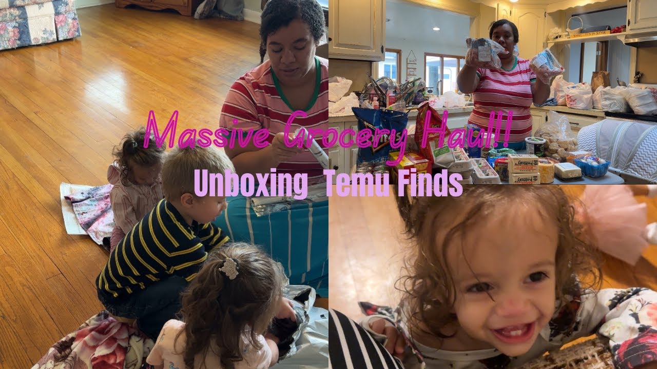 Огромная закупка продуктов + распаковка большой упаковки TEMU