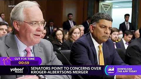 Senators raise concerns over Kroger-Albertson...  merger