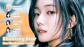 Kep1er - Shooting Star (Line Distribution + Lyrics Karaoke) PATREON REQUESTED