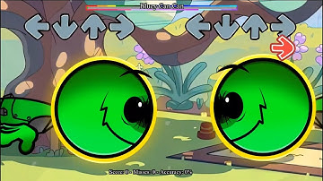 FNF Geometry Dash 2.3 vs Geometry Dash 2.3 Sings Can can Bluey | Fire In The Hole FNF Mods