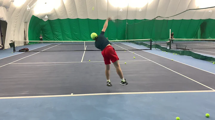 College tennis recruitment video | David Krasner C...