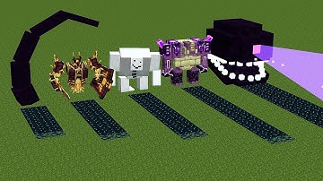 Which of the All Wither Storm Mobs and Mutant Bosses will generate more Sculk?