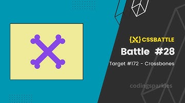 CSS Battle | Battle #28 - Revert | Target 172 - Crossbones