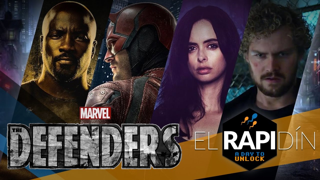 Reacción al trailer de The Defenders [El Rapidín] A Day To Unlock - YouTube