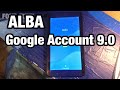 Alba 7Pie Google account/ Frp Bypass 9.0