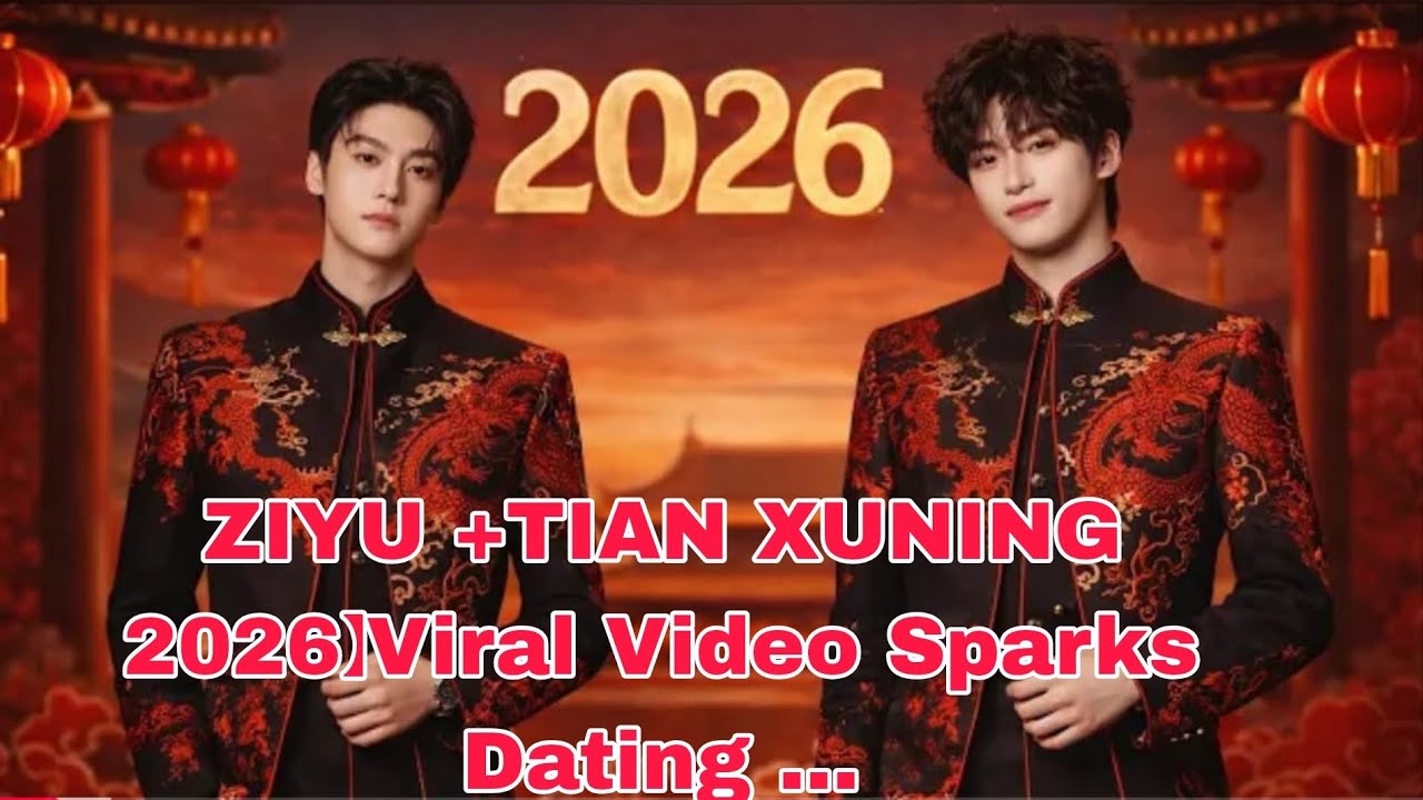 【ZIYU × TIAN XUNING 2026】Viral Video Sparks Dating & Collaboration Rumors 😱🔥 Fans Are Shocked!