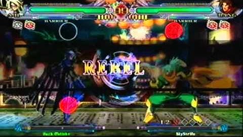 Blazblue Continuum Shift:Dark Obliske(lambda)vs SlyStrife(bang)
