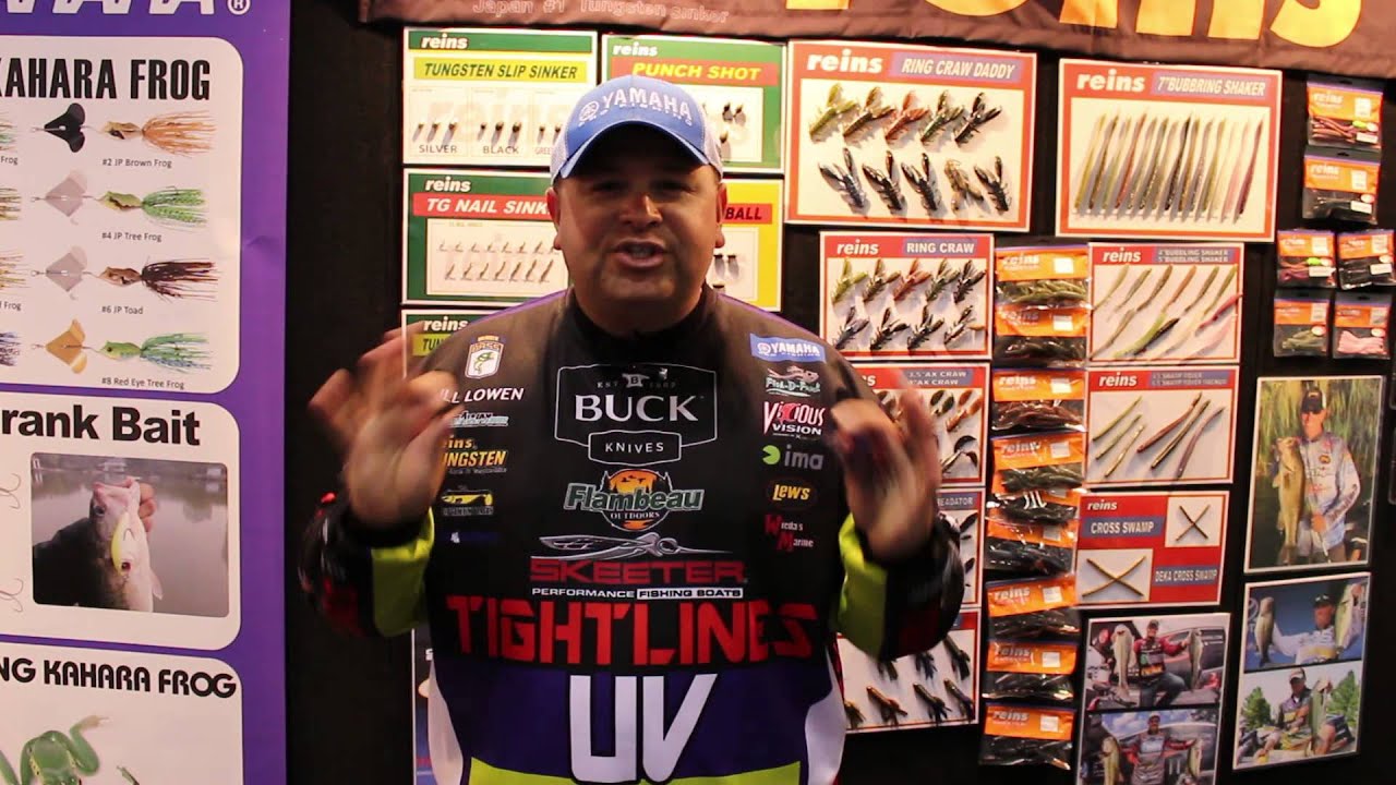 skeet reese jig worm rod Bill Lowen : Reins Punching Weight