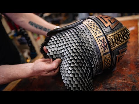 Adam Savage Geeks Out Over EVA Foam Scale Maille!