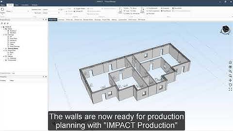 Features of IMPACT for Revit - Wall - Precast Concrete Software