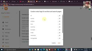How To Set Custom Robots Header Tags In Blogger Abbas Tech