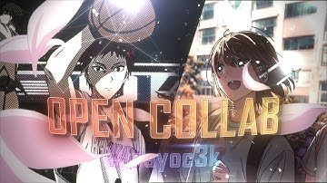 3K Open Collab 🎊 🎉 - Attack Tired [AMV/Edit] 4K! #frayoc3k