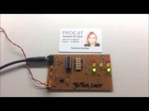 PICAXE Coding Traffic Lights