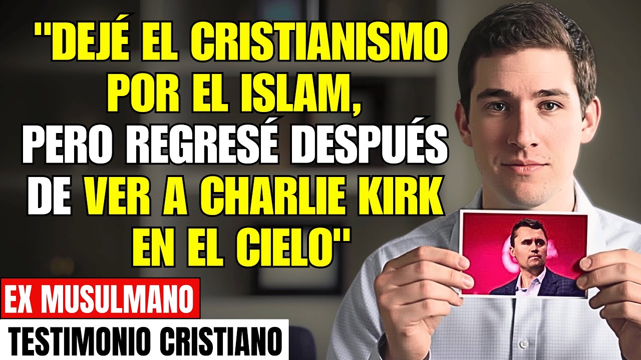 Militante se rinde a Cristo tras una revelación celestial con Charlie Kirk - TESTIMONIO CRISTIANO