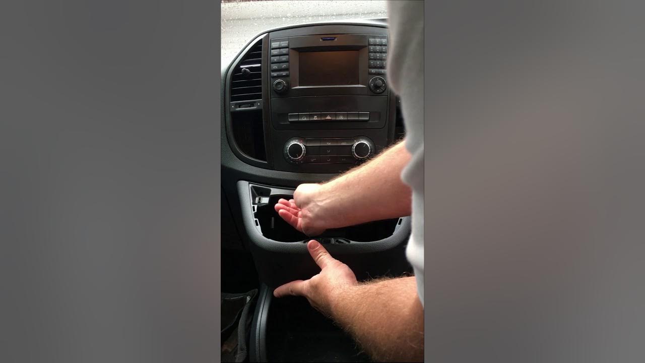 Mercedes vito w447 как снять руль