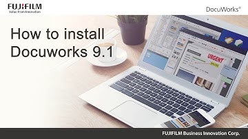 How to install DocuWorks 9.1