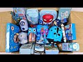 BLUE Stationery Collection🥰Colors, Geometry, Bottle, Diary, Sharpener, Watch, Pen, Lunchbox, Pouch