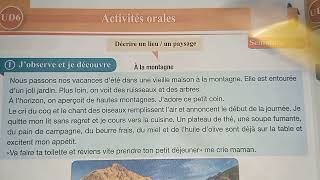 pour communiquer en français 4aep page 188 189 décrire un lieu/ un voyage