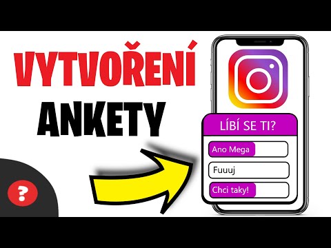 Jak VYTVOŘIT ANKETU na INSTAGRAMU | Návod | Telefon / Instagram