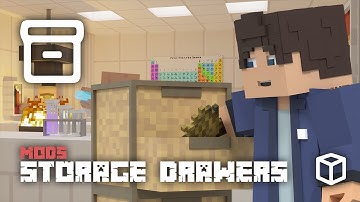 Setup And Play the Storage Drawers Mod for Minecraft