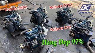 Động Cơ Kubota Z482, Kubota D72, Kubota D782 Hàng Nhật Bãi LH 0908875468