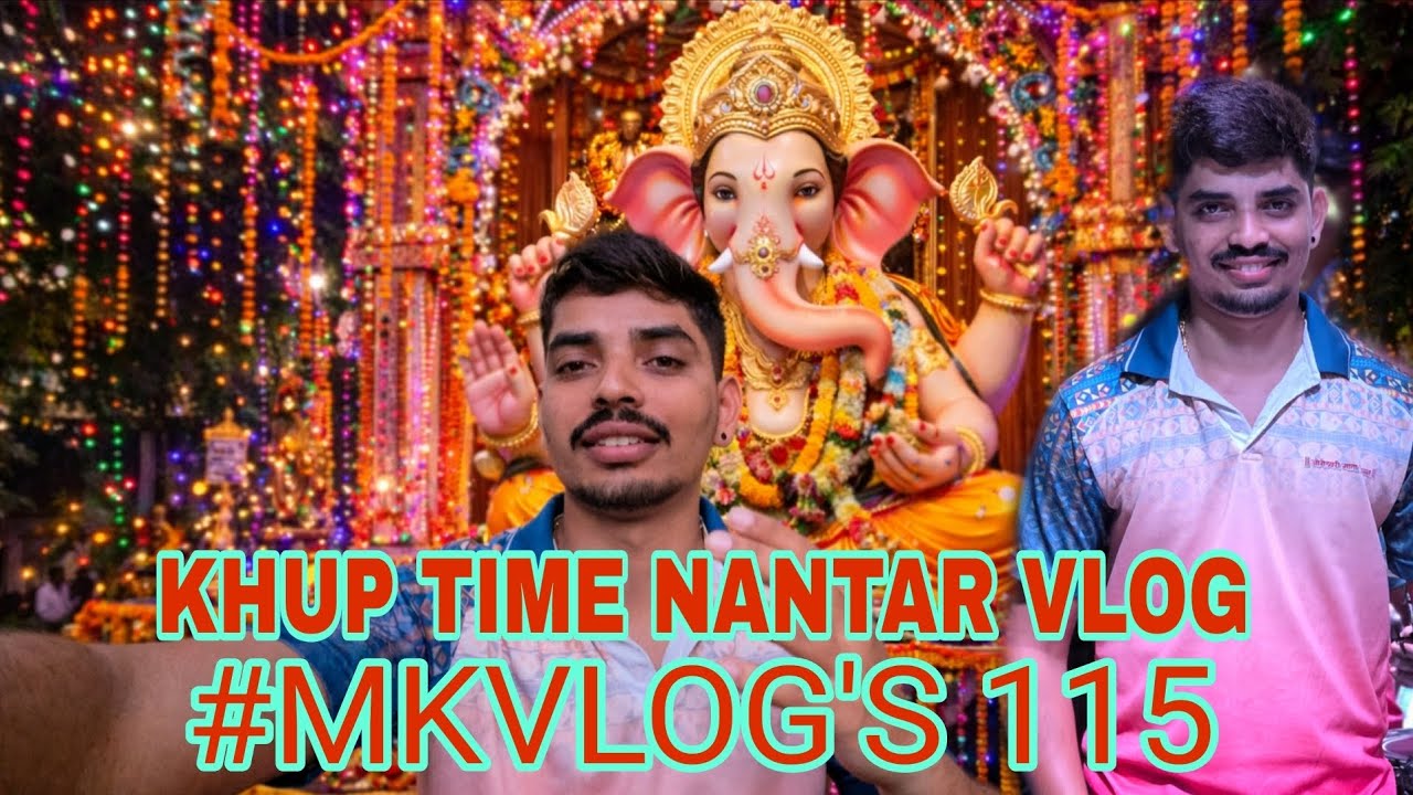 Vlog#115 ❤️ | JHATPAT VLOG | JOGESHWARI BEATS 🥁 | Dahisar Cha Vighnaharta 