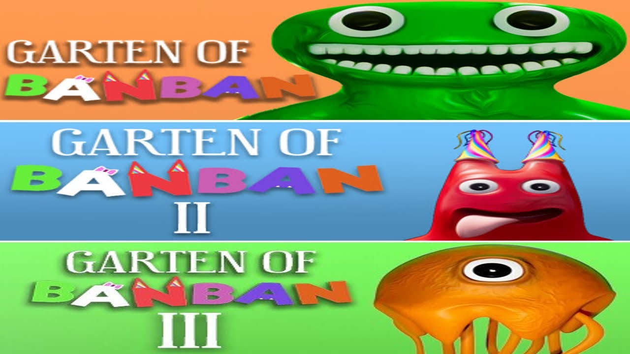 Garten of Banban 2 - All Bosses Jumpscare 